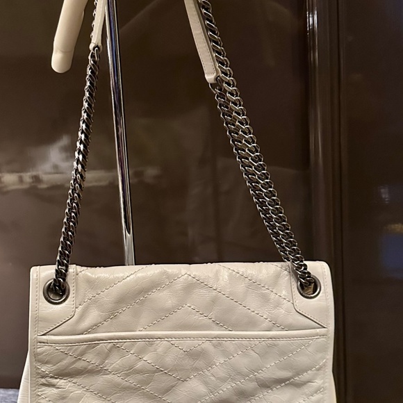 Saint Laurent YSL Medium Niki bag in "Blanc" Vintage Leather/MINT CONDITION! - Picture 5 of 16